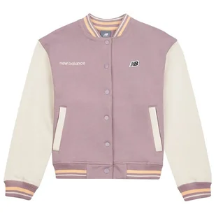 Bluza New Balance LAKG0035ICW - różowa - Bluzy damskie - miniaturka - grafika 1