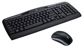 Zestawy myszka + klawiatura - Logitech Wireless Combo MK330 klawiatura Dołączona myszka USB QWERTZ Niemiecki Czarny - miniaturka - grafika 1