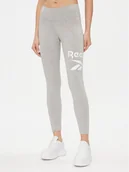 Legginsy - Reebok Legginsy Identity Logo Leggings HT6195 Szary - miniaturka - grafika 1