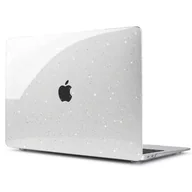 Torby na laptopy - Etui obudowa Alogy Hard Case do Apple MacBook Air 13 M1 2020 Glitter Clear + Folia na ekran + Nakładka na klawiaturę + Etui torba - miniaturka - grafika 1