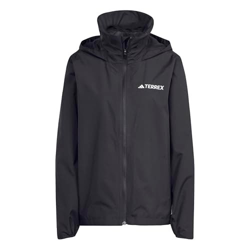 adidas Kobiety Terrex Multi Essentials 2 Layer Rain Jacket, black, XXL