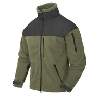 Bluzy męskie - Bluza Polar Helikon-Tex Classic Army Fleece - Olive Green / Czarny L - miniaturka - grafika 1