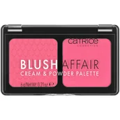 Róże do policzków - Catrice Blush Affair Cream & Powder Palette 020 - miniaturka - grafika 1