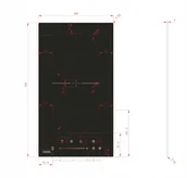 Płyty elektryczne do zabudowy - XBERG BRGI3210L - miniaturka - grafika 1