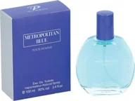 Wody i perfumy męskie - Fine Perfumery, Metropolitan Blue, Eau De Toilette, For Men, 100 ml For Men - miniaturka - grafika 1