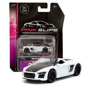 Audi R8 Spyder Pink Slips Magia Świąt zaczyna się u nas - Samochody i pojazdy dla dzieci - miniaturka - grafika 1