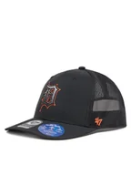 Czapki męskie - 47 Brand Czapka z daszkiem MLB Detroit Tigers Volcanic ’47 TRUCKER B-VOLCT09BBP Czarny - miniaturka - grafika 1