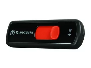 Pendrive Transcend JetFlash 500 4GB USB 2.0 (Red) Model TS4GJF500 - Pendrive - miniaturka - grafika 1