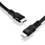 Kable USB - Kabel USBC-USBC eXc WHIPPY Pro 0.9m czarny - miniaturka - grafika 1