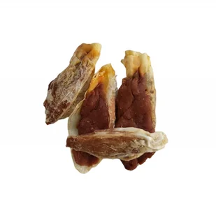 SMACZAKI Ucho Królicze z Kaczką 100g 4szt - Przysmaki dla psów - miniaturka - grafika 1