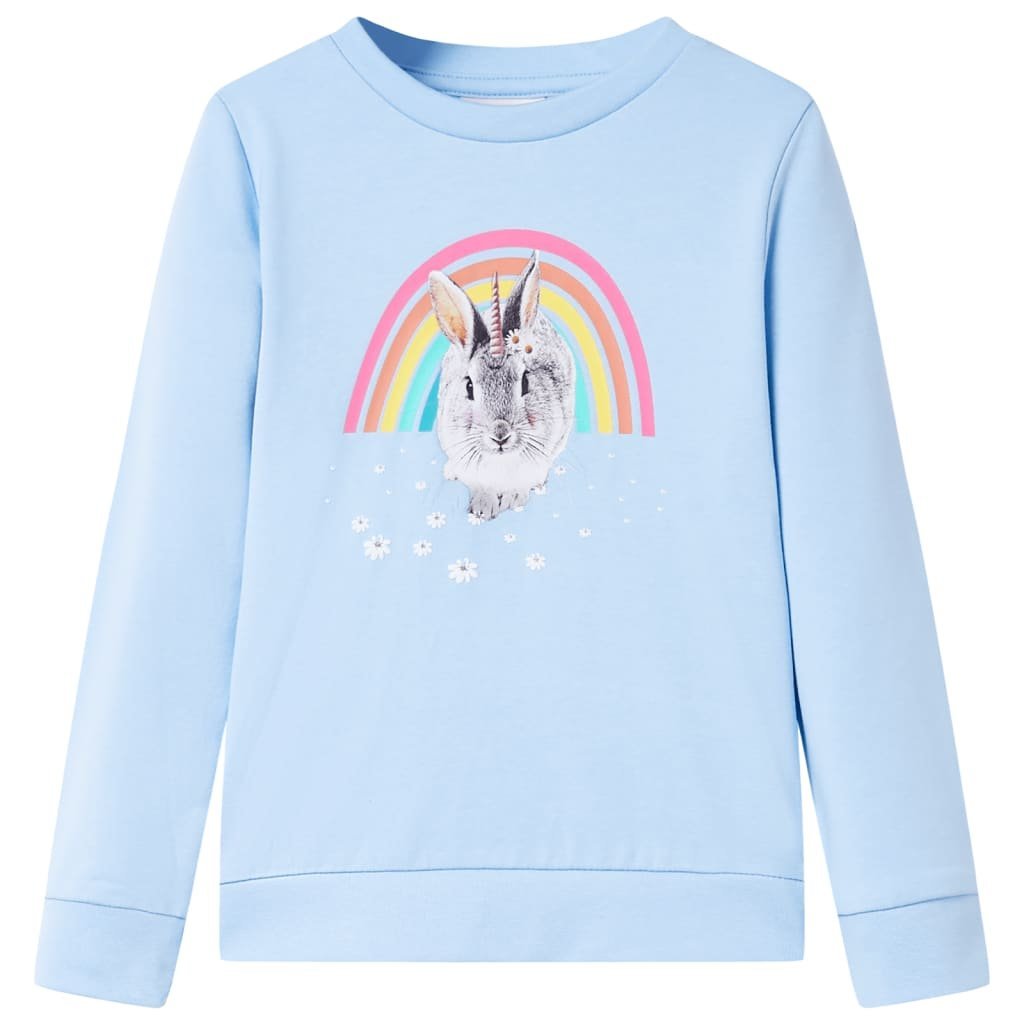 Bluza dziecięca, jasnoniebieska, 104