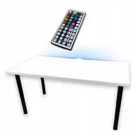 Biurka gamingowe - Biurko Gamingowe 120x60x18 Ledy Stabilne Producent - miniaturka - grafika 1