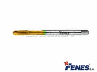 Gwintowniki - Gwintownik maszynowy do gwintu metrycznego zwykłego, przelotowy (Rm ≤ 1200), DIN-371 HSS-E TiN - M3 - FENES - miniaturka - grafika 1