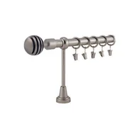 Karnisze - Karnisz pojedynczy HEFAJSTOS PLUS Ø16, 160 cm modern satyna - miniaturka - grafika 1