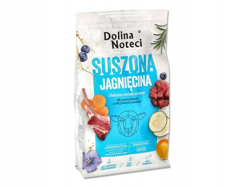 DOLINA NOTECI Premium Jagnięcina- karma suszona dla psa 9kg