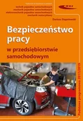 Podręczniki dla szkół zawodowych - Bezpieczeństwo pracy w przedsiębiorstwie samochodowym - miniaturka - grafika 1