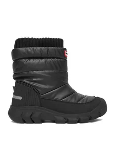 Hunter Śniegowce EO-GP86-26158 Czarny - Buty dla dziewczynek - miniaturka - grafika 1