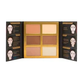 Bronzery i konturowanie twarzy - J.Cat Symphony Face Obsession Paleta do konturowania twarzy 102 Medium / Dark - miniaturka - grafika 1