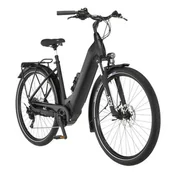 Rowery elektryczne - Rower elektryczny FISCHER Cita 8.0i U17 28 cali Czarny | Bezpłatny transport - miniaturka - grafika 1