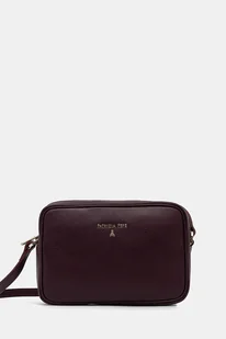 Patrizia Pepe torebka skórzana kolor bordowy CB8985 L001 - Torebki damskie - miniaturka - grafika 1