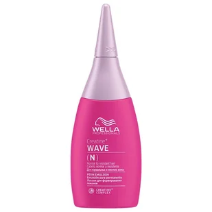 Wella Creatine+ Wave Perm Emulsion N) Włosy normalne i trudne do układania 75 ml - Kosmetyki do stylizacji włosów - miniaturka - grafika 1