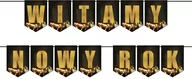 Sylwester - Duża girlanda baner flagi Witamy Nowy Rok - miniaturka - grafika 1