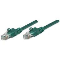 Patchcordy - Intellinet Patch Cord RJ45, Snagless, Kat. 5e UTP 0.5m, zielony (318167) - miniaturka - grafika 1