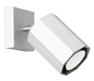 Lampex Kinkiet Hex, biały, 40 W - Lampy ścienne - miniaturka - grafika 1