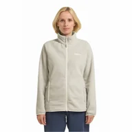 Kurtki damskie - Damska kurtka polarowa Jack Wolfskin MOONRISE FZ W pale sand - XS - miniaturka - grafika 1