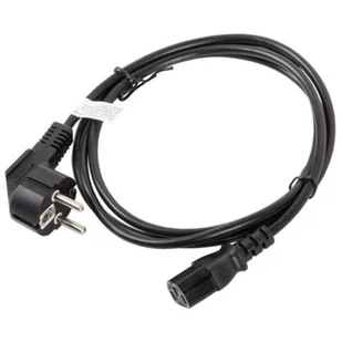 LANBERG LANBERG Kabel zasilający CEE 7/7 IEC 320 C13 1.8M czarny (CA-C13C-10CC-0018-BK) - Kable komputerowe i do monitorów - miniaturka - grafika 1