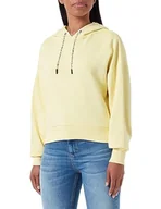 Bluzy damskie - libbi Damska bluza z kapturem 23930094, Lemon, L, żółty (Lemon), L - miniaturka - grafika 1