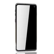 Etui i futerały do telefonów - Etui na telefon Samsung Galaxy S10 srebrne - przezroczyste - silikonowe etui z TPU w przezroczystym srebrnym kolorze - miniaturka - grafika 1