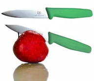 Zestawy sztućców - NÓŻ NOŻYK KUCHENNY ZIELONY PROSTY OSTRY DŁUGI 10CM - miniaturka - grafika 1