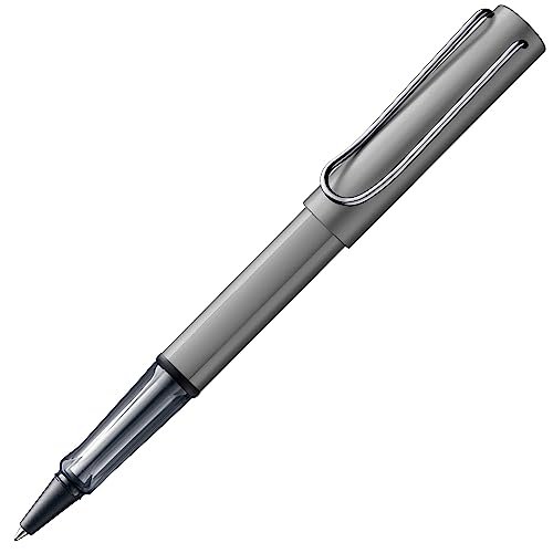 Lamy AL-star grafitowy - długopis kulkowy z przezroczystym, ergonomicznym uchwytem i szerokością linii M - lekki aluminiowy korpus - w tym wkład kulkowy M 63 w kolorze czarnym