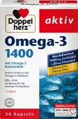 Serce i układ krążenia - Omega-3 1400, Doppelherz, 30 kapsułek - miniaturka - grafika 1