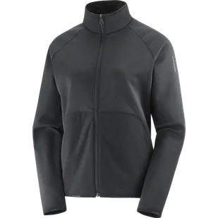 BLUZA DAMSKA SALOMON ESSENTIAL FZ MID W C21916 - Bluzy sportowe damskie - miniaturka - grafika 1