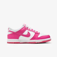 Sneakersy damskie - Dziecięce Sneakersy NIKE NIKE DUNK LOW (GS) FB9109-102 – Biały - miniaturka - grafika 1