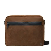 Torby na laptopy - Torba na laptopa Strellson Barney 4010003332 Brązowy - miniaturka - grafika 1