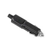 Ładowarki samochodowe - Wtyk zapalniczki samochodowej z diodą+bezpiecznik WTY0147 - miniaturka - grafika 1