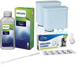Zestaw do Saeco Philips AL-Clean 2szt, Cleaneo 10tab, CA6700/10 Szczotka AQ-434 - Akcesoria i części do ekspresów do kawy - miniaturka - grafika 1