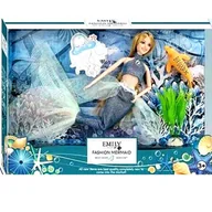 Lalki dla dziewczynek - UROCZA LALKA MAGICZNA SYRENKA KSIĘŻNICZKA RYBKA - miniaturka - grafika 1