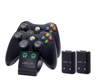 VENOM Stacja ładująca VENOM VS2891 2 Akumulatory Czarny - Gadżety dla graczy - miniaturka - grafika 2