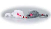 Zabawki dla kotów - Chico Chico Zabawka Myszki Futrzane 10Szt. 5Cm - miniaturka - grafika 1