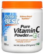 Witaminy i minerały - Doctor''s Best Pure Vitamin C Powder with Q-C (Czysta Witamina C w proszku z Q-C) 250g - miniaturka - grafika 1
