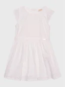 Sukienki i spódniczki dla dziewczynek - Guess Sukienka codzienna K3GK10 WFBC0 Biały Regular Fit - miniaturka - grafika 1