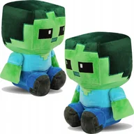 Maskotki i pluszaki - MINECRAFT BABY ZOMBIE PLUSZOWA MASKOTKA Z GRY PLUSZAK DUŻA PRZYTUALNKA - miniaturka - grafika 1