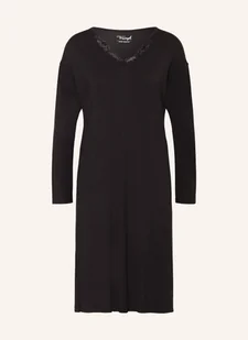 Triumph Koszula Nocna Timeless Sensuality schwarz - Piżamy damskie - miniaturka - grafika 1