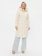 Kurtki damskie - Rinascimento Kurtka zimowa CFC0113536003 Écru Regular Fit - miniaturka - grafika 1