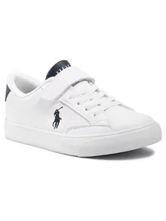 Buty dla dziewczynek - Polo Ralph Lauren Sneakersy Theron IV Ps RF102988 Biały - grafika 1