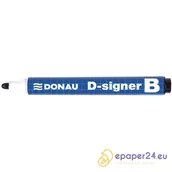 Markery do tablic - MARKER DO TABLIC SUCHOŚCIER. DONAU D-SIGNER B, CZARNY - miniaturka - grafika 1